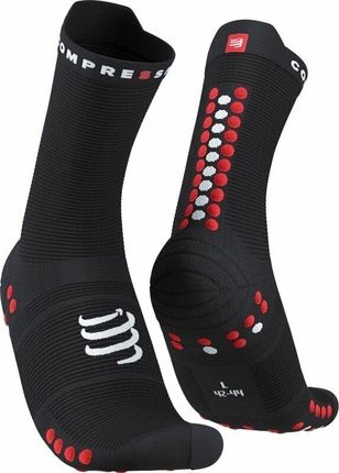 Compressport Pro Racing Socks V4 0 Run High Black Red T1