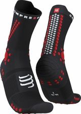 Compressport Pro Racing Socks V4 0 Trail Black Red T4 - Bielizna do biegania