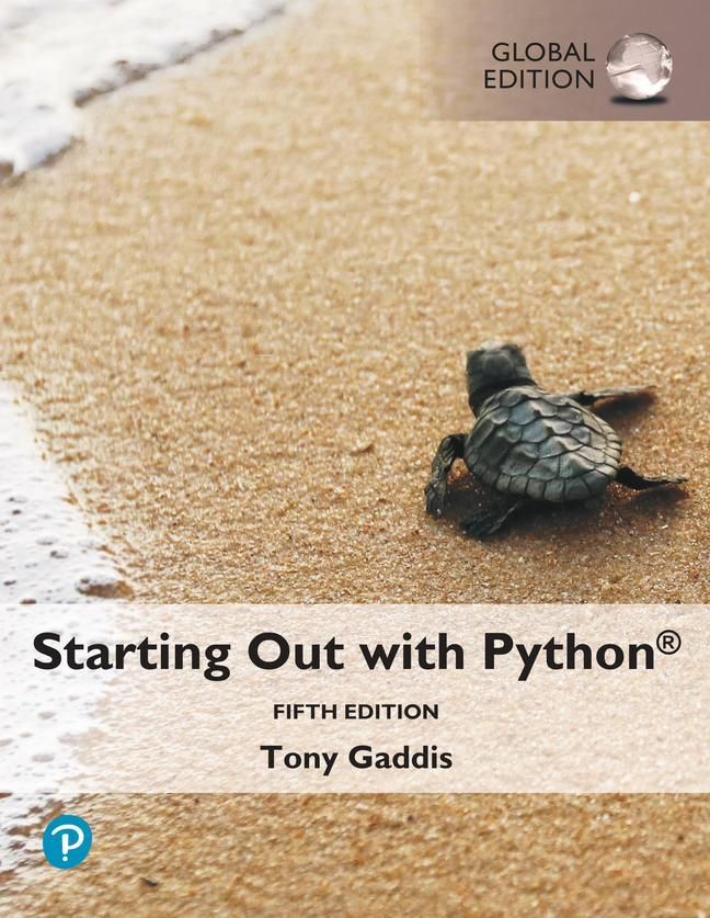 Starting Out with Python. Global Edition - Ceny i opinie - Ceneo.pl