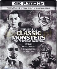 Universal Classic Monsters: Icons of Horror Collection: Dracula / Frankenstein / The Invisible Man / The Wolf Man [4xBlu-Ray 4K]+[4xBlu-Ray]