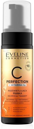 Eveline C Perfection Rozświetlająca Pianka do mycia twarzy 3w1 150ml