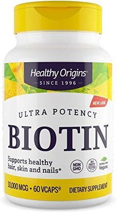 Healthy Origins Biotyna 10000 mcg 60 vcaps