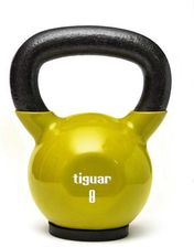 Zdjęcie Tiguar Kettlebell Żeliwny Pokryty Winylem Zielony Żółty - Płock
