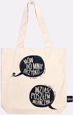 Zdjęcie Mów Do Mnie Brzydko Torba Bawełniana Absztyfikant - Chojna