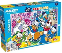 Zdjęcie Lisciani Kaczor Donald  Puzzle Dwustronne Maxi 108El  - Ustrzyki Dolne