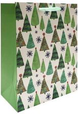 Zdjęcie Torebka Na Prezenty Choinki Zielone  - Grodzisk Wielkopolski