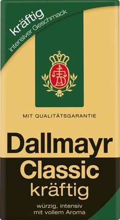 Dallmayr Kawa Mielona Classic Kraftig Hvp 500g