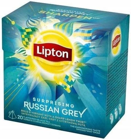 Herbata Lipton Herbata Czarna Russian Grey 20Tb Piramidki - Ceny I ...