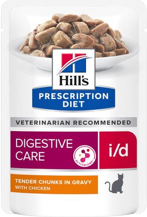 Hill'S Hill"S Prescription Diet Digestive Care I/D Feline Z Kurczakiem Mokra Karma Dla Kota 85 g