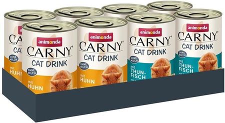 Animonda Carny Adult Cat Drink Zestaw Mieszany 8 x 140 Ml