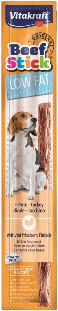 Vitakraft Beef Stick Low Fat Hundeleckerli - Fettarme Snacks Für übergewichtige Hunde