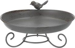 Zdjęcie Trixie Bird Bath Standing Metal 800 Ml & 248 22 Cm Grey - Sępopol