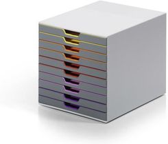 DURABLE POJEMNIK VARICOLOR Z 10 SZUFLADKAMI