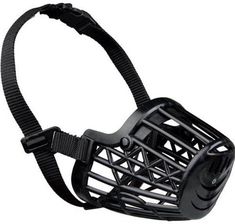 Zdjęcie Trixie Muzzle plastic M black (TX17604) - Szczekociny