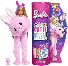 Barbie Cutie Reveal Lalka w przebraniu królika HHG19 - Lalki