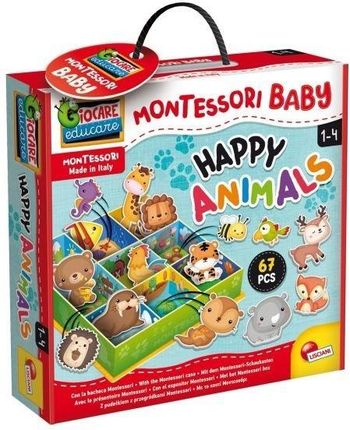Lisciani: Montessori Baby. Szczęśliwe Zwierzęta