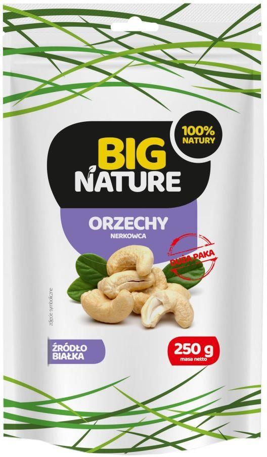 Mix Brands Sp Z Oo Orzechy Nerkowca Połówki 250g Big Nature Ceny i opinie Ceneo.pl