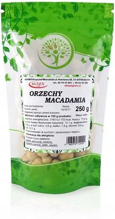 Agnex Orzechy Makadamia 250g Macadamia