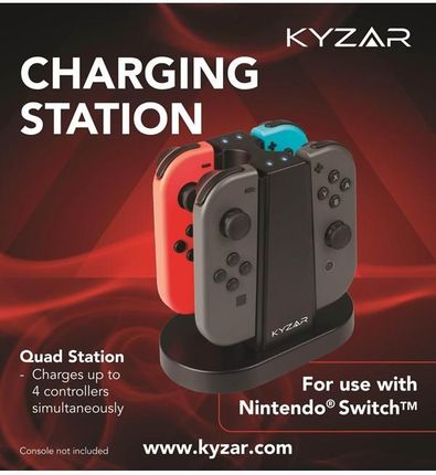 Venom Games Kyzar Charging Station Nintendo Switch