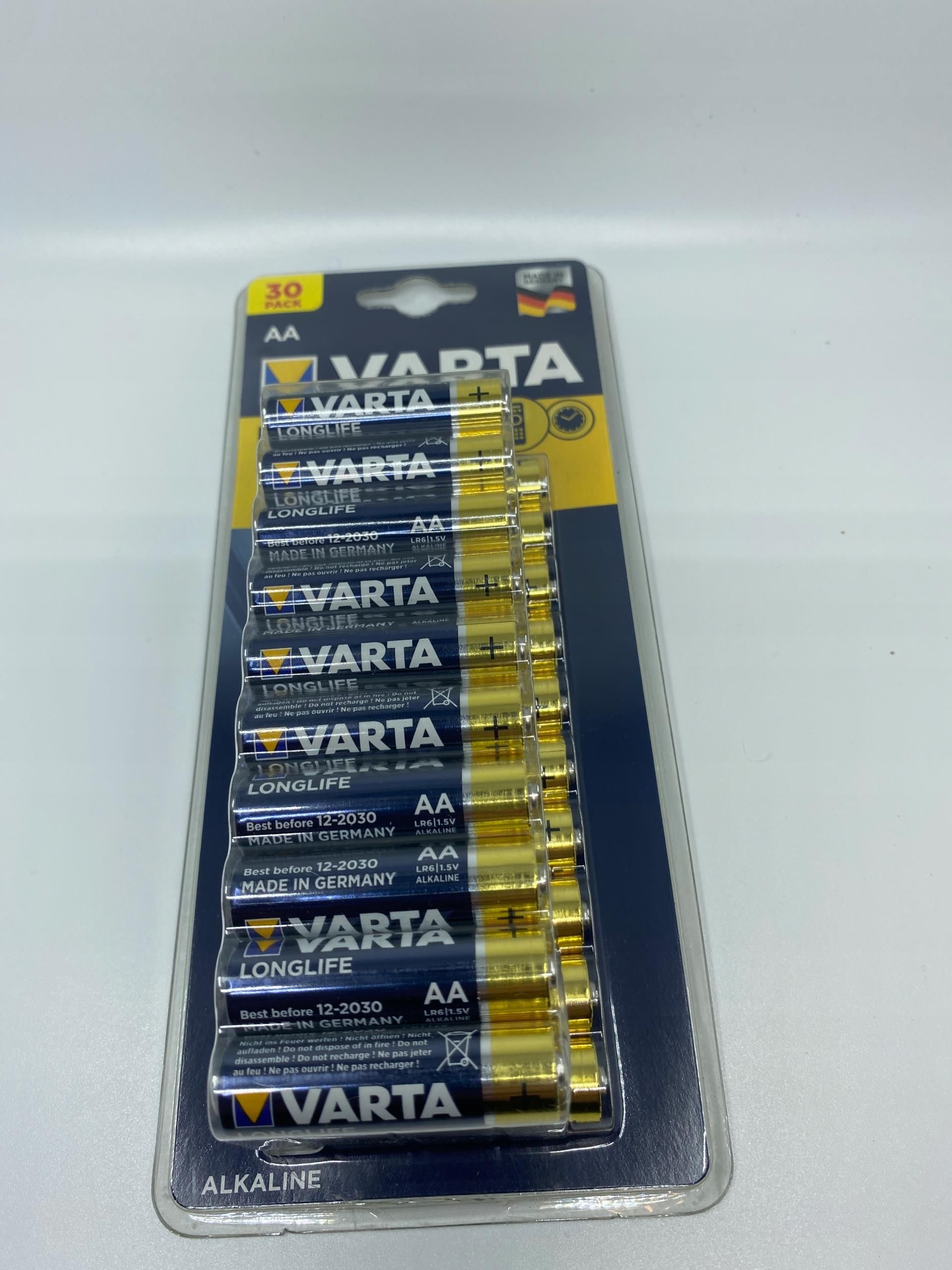 Varta Baterie Paluszki Lr6 Aa 15v Mn1500 30 Sztuk 4008496992126 Ceny I Opinie Na Ceneopl 9062