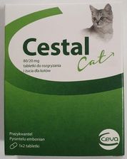 Zdjęcie Ceva Sante Animale Cestal Cat Tabletki Na Odrobaczanie 8 Tabletek - Olkusz