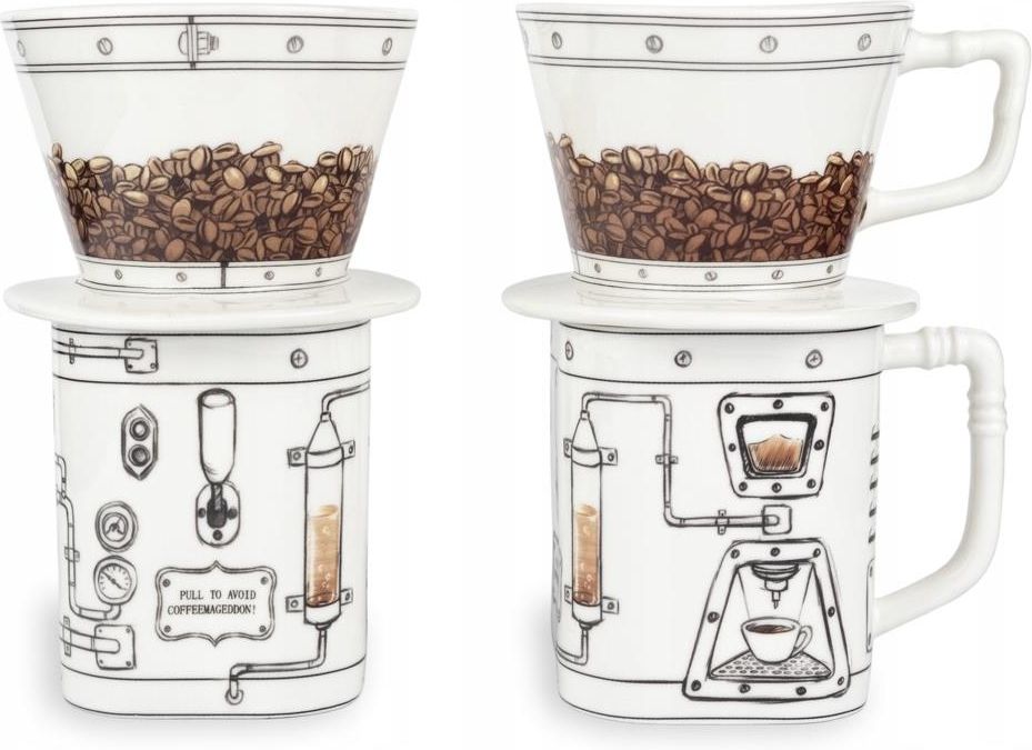 Kawa Dripper Do Parzenia Kawy Z Kubkiem Ceramiczny Ceny i opinie