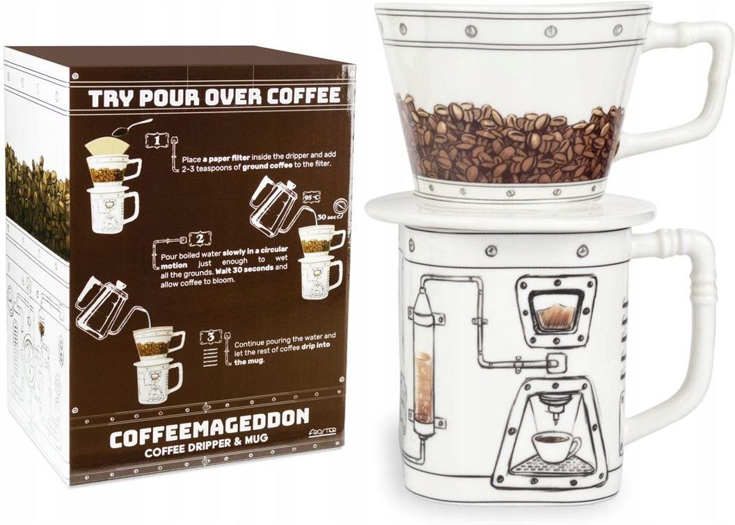 Kawa Dripper Do Parzenia Kawy Z Kubkiem Ceramiczny Ceny i opinie