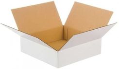 Zdjęcie Karton Klapowy 450X350X80Mm Biały Brązowy 365G - Koszalin