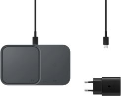 Samsung Wireless Charger Duo 15W Czarny + ładowarka sieciowa (EP-P5400TBEGEU)