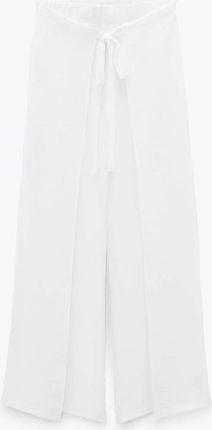 Moda Spodnie Spodnie materiałowe Zara Basic Spodnie materia\u0142owe czarny W stylu casual 