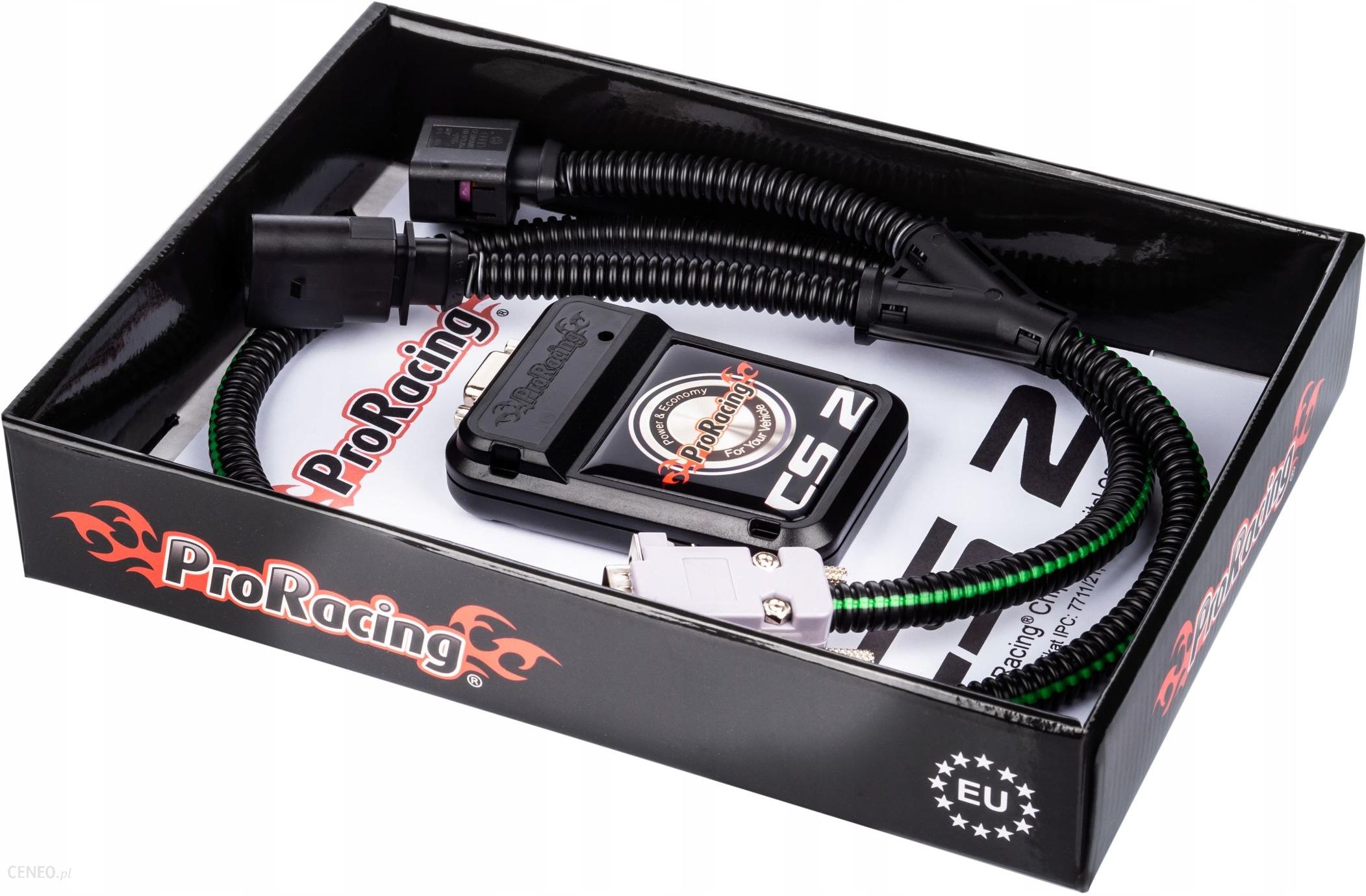 Tuning mechaniczny Chip Tuning Box Proracing Cs2 Fiat 500 C 1.4 102Km  Chiptuning Cs2 Proracing Prog.444X Opinie i ceny na