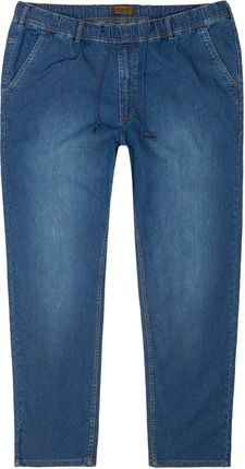 Spodnie jeansowe elastyczne z gumką w pasie ADAMO Texas niebieskie