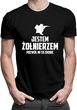Jestem żołnierzem, pozwól mi to zrobić - męska koszulka z nadrukiem