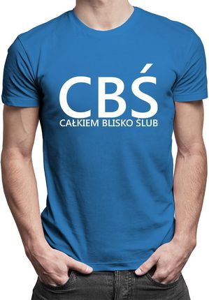 CBŚ - męska koszulka z nadrukiem