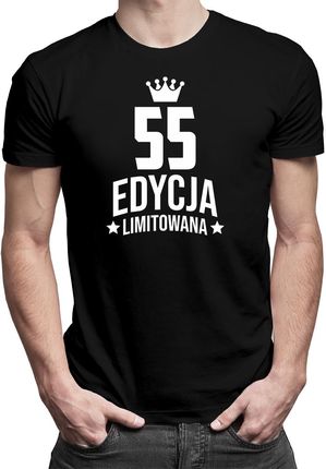 55 lat Edycja Limitowana - męska koszulka - prezent na urodziny