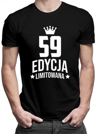 59 lat Edycja Limitowana - męska koszulka - prezent na urodziny