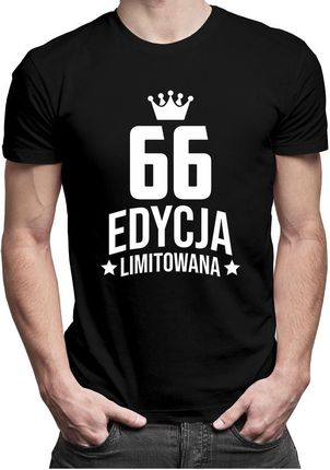 66 lat Edycja Limitowana - męska koszulka - prezent na urodziny
