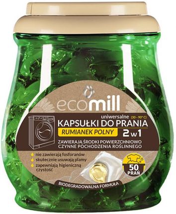 Mill Clean Eco Eco Mill Kapsułki Do Prania Rumianek Polny Uniwersalne 50szt.