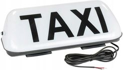 Zdjęcie Lampa Kogut Szpakówka Taxi Uber Podświetlana 12V 86860 - Czerwieńsk