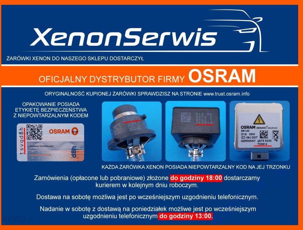 Żarówka Xenon Osram D2S Xenarc Classic