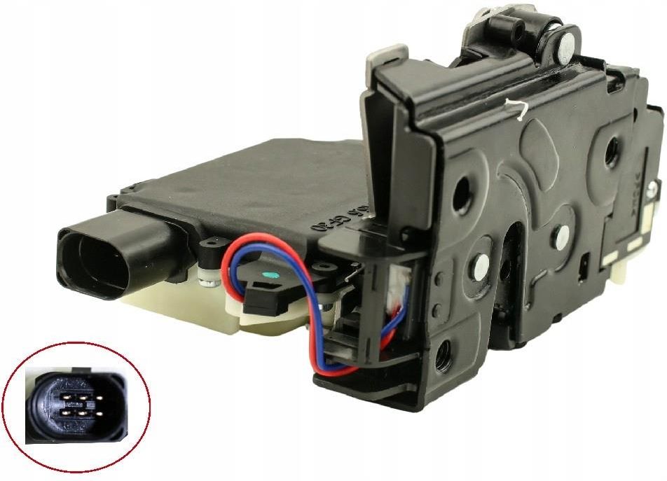 Kit De Serrures De Porte Avant MCamooer 3B0837167 - Compatible Golf IV, Passat B5, Skoda Fabia - 2 Clés Incluses
