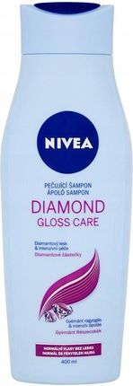 Nivea Diamond Gloss Szampon Do Osłabionych 400 ml