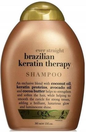 Ogx Brazilian Keratin Szampon Wygładzajacy 385 ml