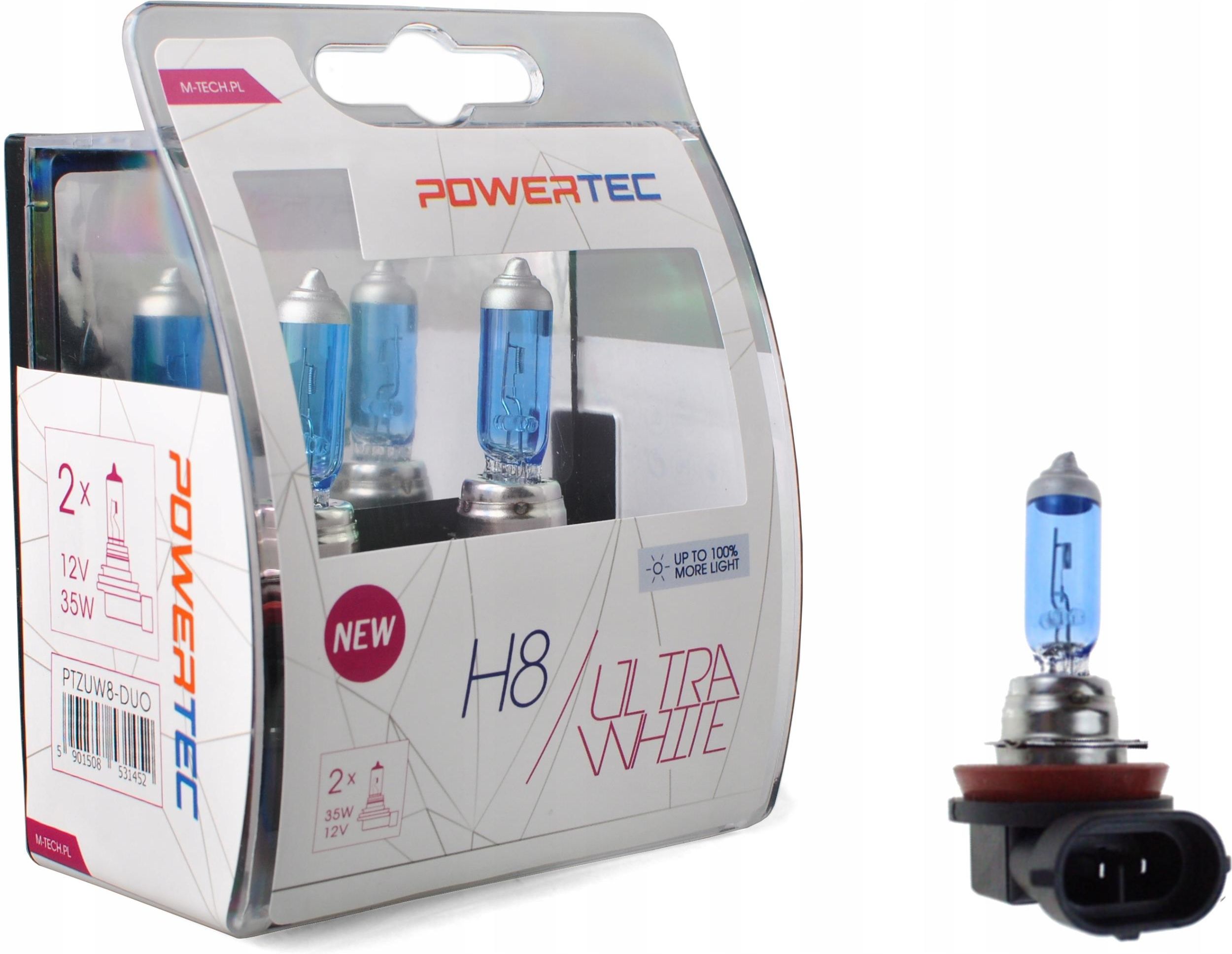 Ampoule H7 Powertec Retro Duo 12V Par M-Tech | Haute Qualité, Longue Durée