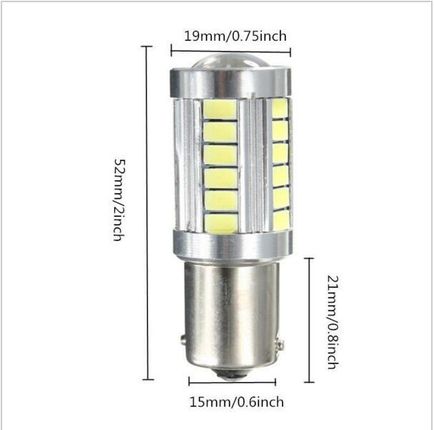 Motoledy Żarówka Led Bay15D 12V 24V 17W 1157, P21/5W Canbus 221 - zdjęcie 4