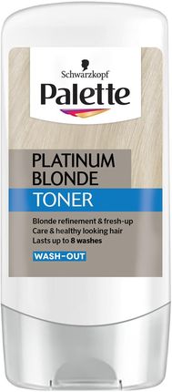 Palette Toner Platinum Blonde Toner Do Włosów Blond Platynowy Efekt 150 ml
