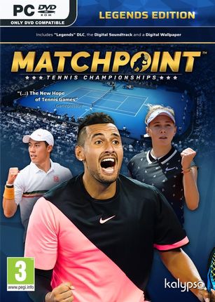 Matchpoint Tennis Championships Legends Edition (Gra PC)