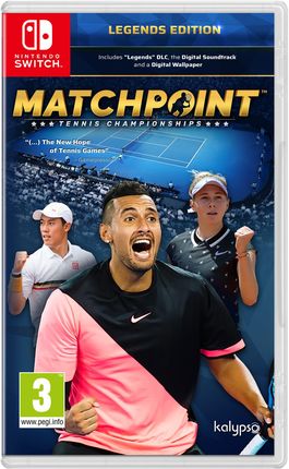 Matchpoint Tennis Championships Legends Edition (Gra NS)