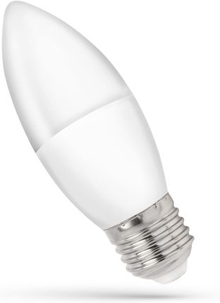 Żarówka LED świeczka E27  4,0W 340lm biała neutralna 200st. Spectrum WOJ+14507