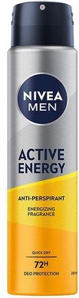 Nivea Active Energy Antyperspirant W Sprayu 250Ml